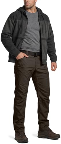 Image of CQR Men's Flex Stretch Tactical Pants, Water Resistant Ripstop Cargo Pants, Lightweight EDC Outdoor Work Hiking Pants