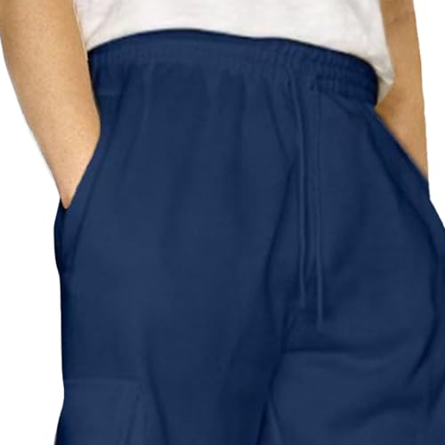 Men's Multi Pocket Sports Casual Pants Drawstring Outdoor Athletic Trousers Fall Classic Hiking Loose Overalls Pant4