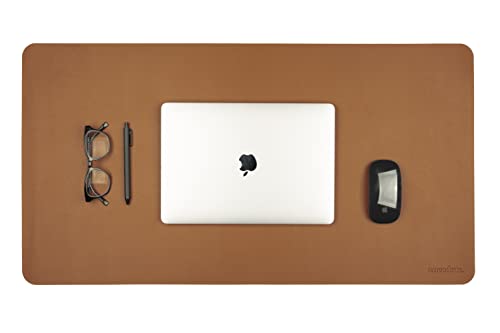 ANECDOTE Vegan Leather Desk Pad - 31.5"x17" Desk Mat for Your Off...