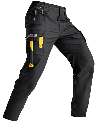 IGOLUMON Work Pants for Men Cargo Pants Tactical Pants...