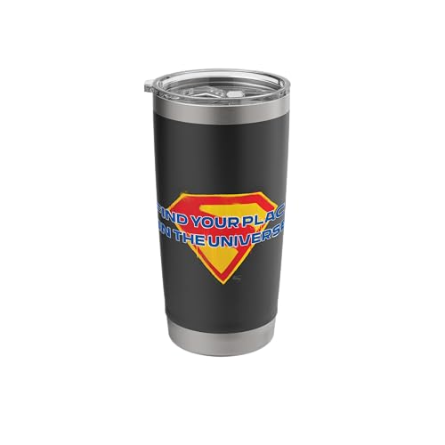 Supergirl 2026 Find Your Place Shield Stainless Steel Insulated Tumbler