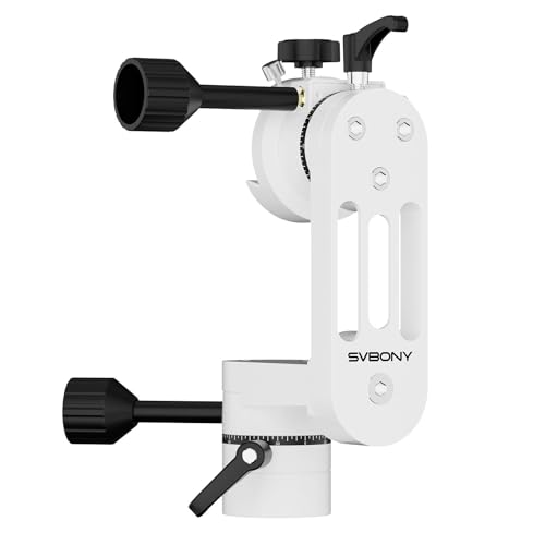 SVBONY SV225 Mini Alt-Azimuth Mount, Adjustable Telescope Alt-Azimuth Mount, Load-Bearing