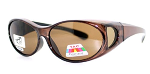 2 Women's Polarized Fit Over Oval Sunglasses Wear Over Eyeglasses4