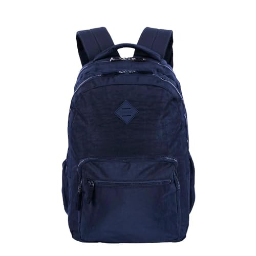 Mochila Escolar, College, Crinkle 46 cm Azul - Sestini