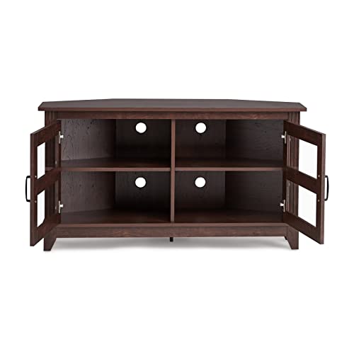 ROCKPOINT Modern Farmhouse 44inch Corner Universal TV