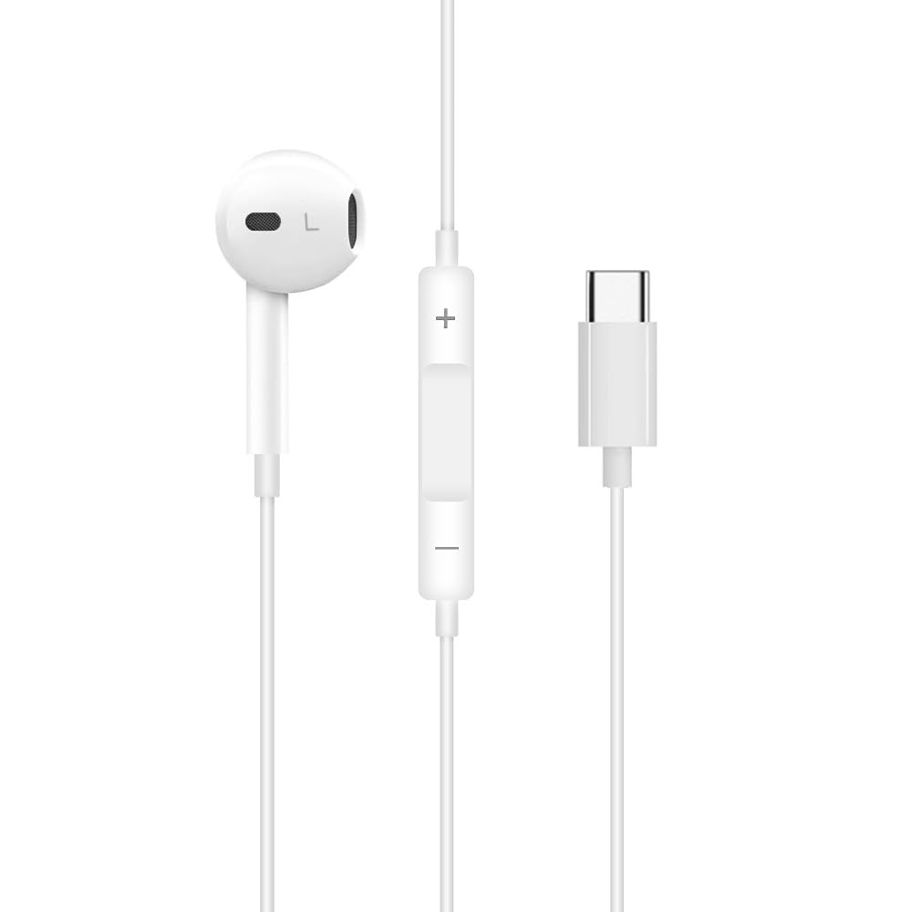 GRABIT Wired Type-C Mono Headset Clear Sound & Comfort Experience crisp audio and clear calls with a 14mm driver and built-in mic. Lightweight TPE design with 3-button controls