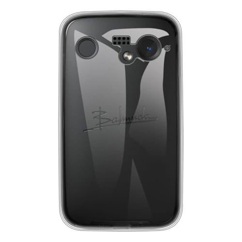 Image of for Balmuda Phone Case, Soft TPU Back Cover Shockproof Silicone Bumper Anti-Fingerprints Full-Body Protective Case Cover for Balmuda Phone (4.90 Inch) (Transparent)