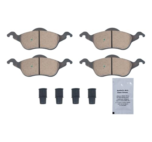 Image of HUSCH D816 Front Ceramic Brake Pads Kit Fit For Ford Focus 2000-2004