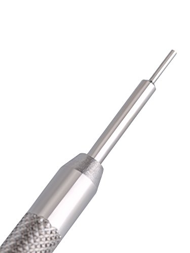 Mudder Spring Bar Tool with 6 Pairs of Strap Pins and Cleaning Cloth for Watch Strap Bands