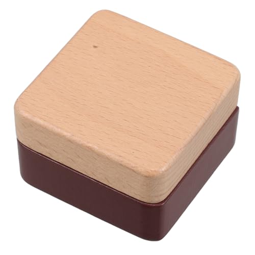 WOFASHPURET Wooden Tooth Fairy Holder Box Baby Tooth Storage Box Vintage Wooden Keepsake