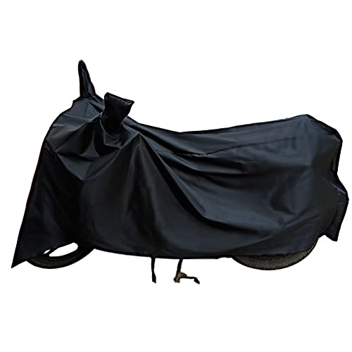 Image of Bike /Scooty Full Body Durable Cover Compatible with Yamaha YZF R25 with 2 Mirror Pockets & Strong Cover Lock (Black)