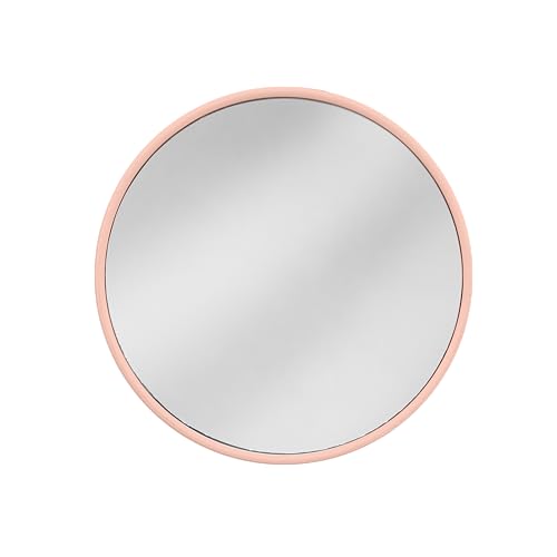 Jean-Louis David – Espejo de Aumento X12 – Ventosas Resistentes – Todas Las Superficies – Rosa