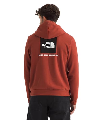 Image of THE NORTH FACE Men's Evolution Box NSE Hoodie | Sweatshirt With 2 Piece Hood, Adjustable Drawcord, Kangaroo Hand Pocket