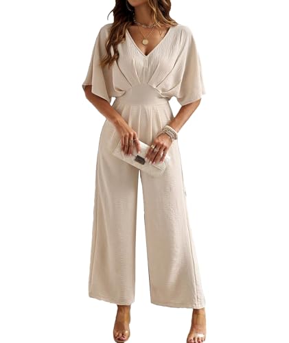 Amazon.com: ECDAHICC Women's Elegant Rompers V Neck Short