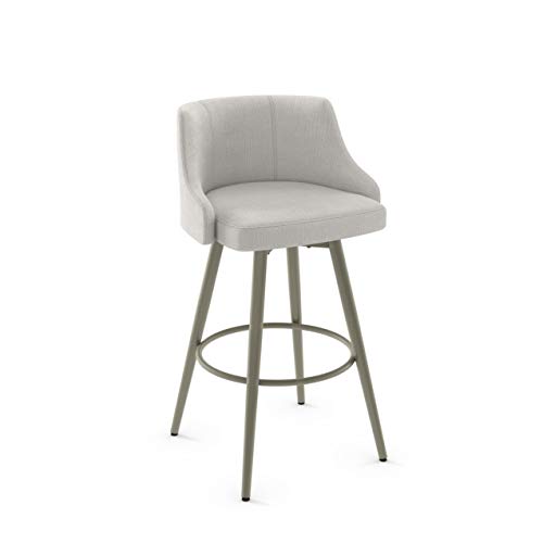 Amisco Duncan 28-in. Metal Swivel Counter Stool