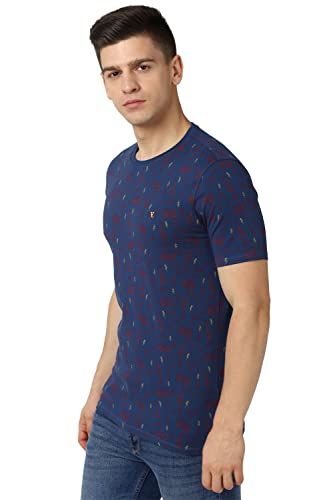 Image of Van Heusen Men's Cotton Slim Fit T-Shirt