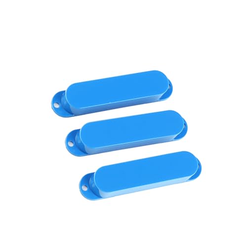 RuiJOTWAT クローズドプラスチックシングルコイルギターピックアップカバー フェンダーストラトエレキギターアクセサリー用