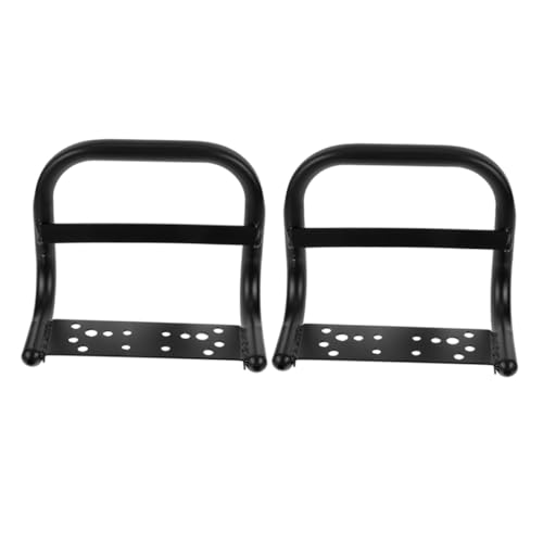 QUMIIRITY 2個 電動自転車用後部座席ハンドル 滑り止め設計 耐久性素材 乗せ対応 グリップ付き 屋外バイク用リアアームレスト