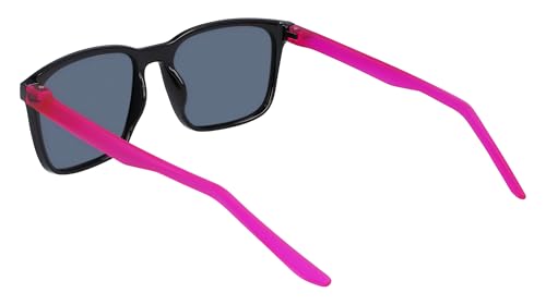 Nike Unisex Rave Polarized Square Sunglasses (Black/Polar Pink Flash) - image 4