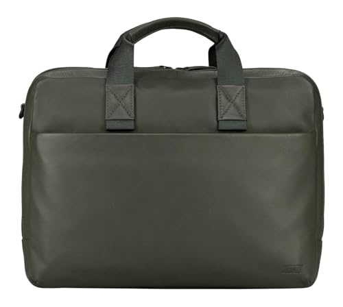 Serviette pour ordinateur portable JOST sac en cuir olive protecteur contre les chocs