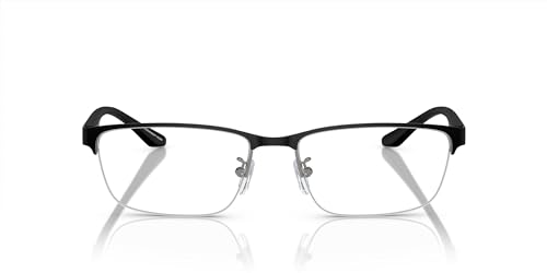 Image of Emporio Armani mens Ea1147 Rectangular Prescription Eyewear Frames