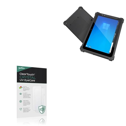 BoxWave Screen Protector Compatible With Munbyn IRT10 - ClearTouch Crystal Anti-UV EyeCare (2-Pack), Filters out Harmful Blue Light Reduce Fatigue