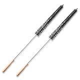 HJZHII 2 Stück 72cm Heizkörperbürste,Heizungsbürste,Heizkörper Reinigen Reinigungsbürste Flexible Weichem Reinigung Bürste Werkzeug für Heizung Heizungkörper Flachheizkörper