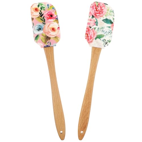 Aboofan N54JQ11MX0CM754RPMR14V Silicone Floral Spatula cover