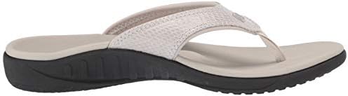 Spenco Women's Yumi 2 Snake Sandal Flip-Flop, grey moon, 8 Medium US | Image 5