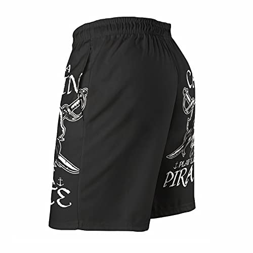 B&MAVIS Be Captain and Pirate Men's Summer Quick Dry Swim Trunks Casual Board Shorts Beachwear for Boys Men2
