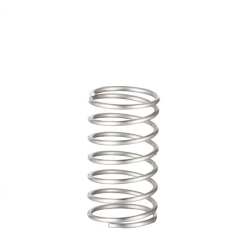 20 Druckfedern Edelstahl 304 – 5mm Länge, 6mm Ø, 0,26mm Draht, Für Elektronik & Mechanik