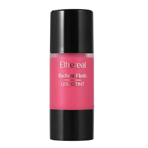 6色の液体の赤面通気性赤面自然な外観赤面ビルド可能な顔の赤面メイクアップ用品