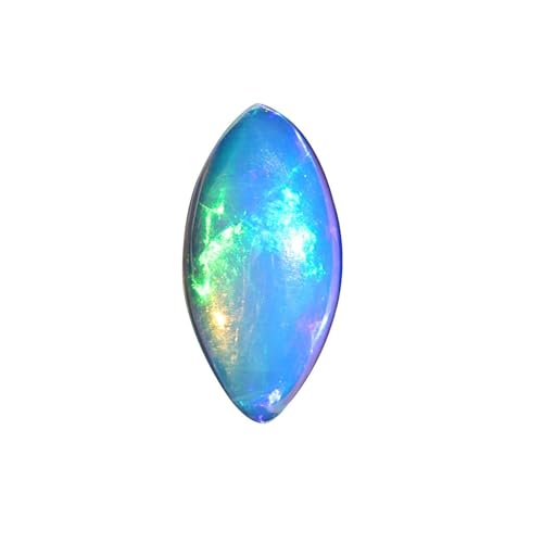 Opale de feu naturelle pierre précieuse en vrac cabochon marquise opale blanche Welo EPW-665