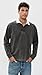 Corridor Men's Rugby Shirt, Black, L