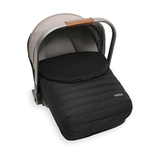 Image of Little Unicorn Winter Car Seat Cover | Premium Insulated Fabric | Universal Fit & Easy to Install | Travel Bag Included (Black)