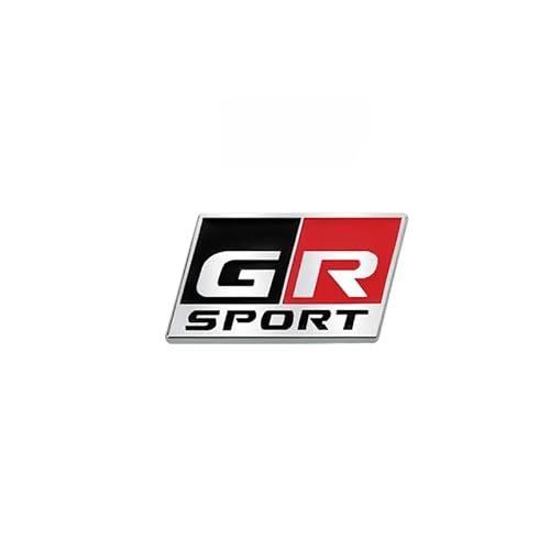 3D金属車ステッカーGR SPORTロゴ ステアリング ホイール インテリア エンブレム バッジ 86 CHRスープラ カローラ RAV4 プリウス YARiS ハイラックス用のデカールアクセサリー