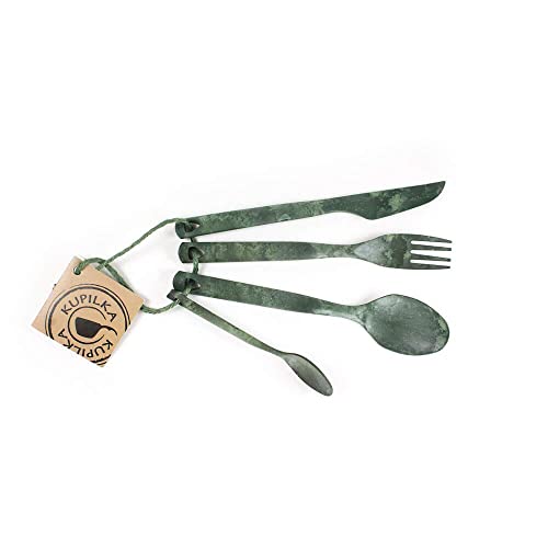 Kupilka Posate set-024700 Set di posate grün
