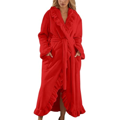 Peignoir en flanelle femme chic vêtement d'intérieur qualitatif