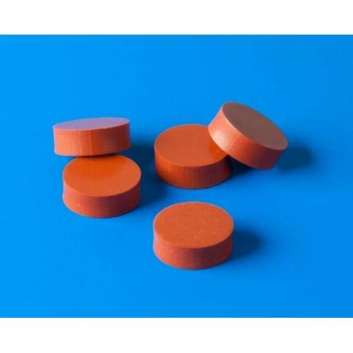 J.G. Finneran Associates 606GHT-9.5R, Red High Temp. GC Septa (3 Packs of 50 pcs)