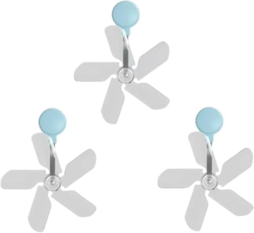 Mikuzo ファン エアコン風向け調整デフレクター 吸盤固定式 360°可動プロペラ 空気循環促進 直撃風防止 冷房/暖房効率化 オフィス・店舗・家庭用 取り付け簡単 穴加工不要 省エネ設計 2個/3個セット選択可能 静音運転 風量分散 快適空間 熱気循