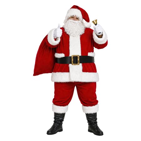 Pegasus Babbo Natale Professionale Lusso Rosso