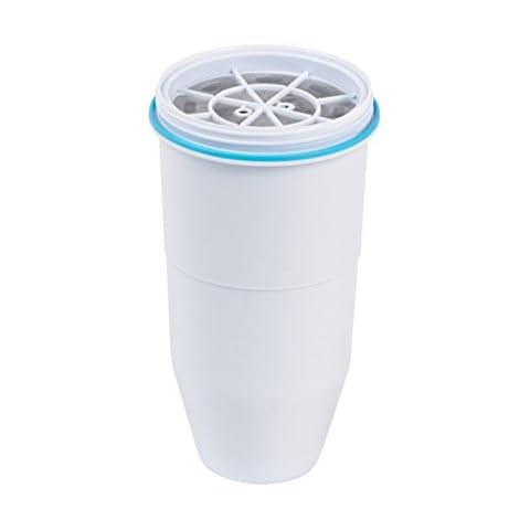 Zerowater 5-Stage Water Filter Replacement, NSF Certified to Reduce Lead, Other Heavy Metals and PFOA/PFOS, 1-Pack,White Cover