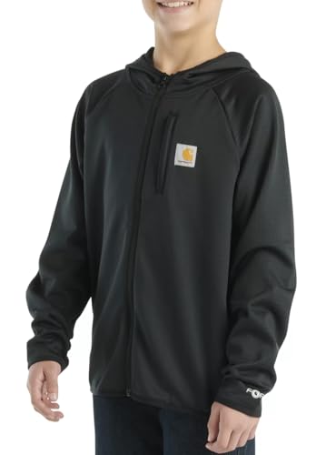Carhartt Kid's CA8586 Force® Long-Sleeve Full Zip Sweatshirt Youth
