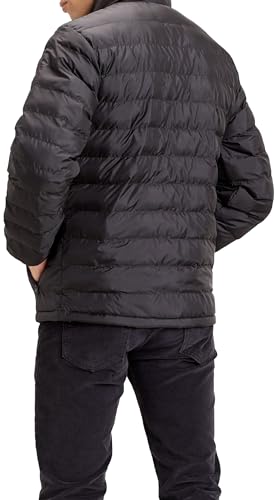 Levi's Pánská Short Down Packable Jacket, Mineral Black