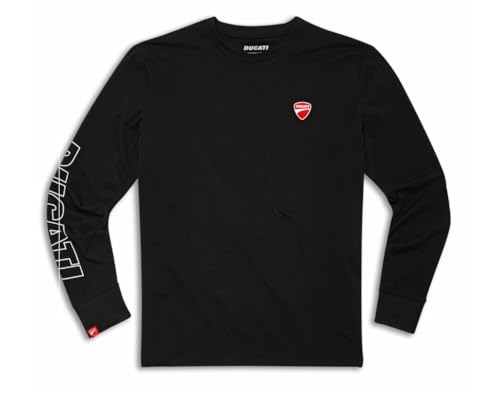 Ducati Logo Long-Sleeved T-Shirt