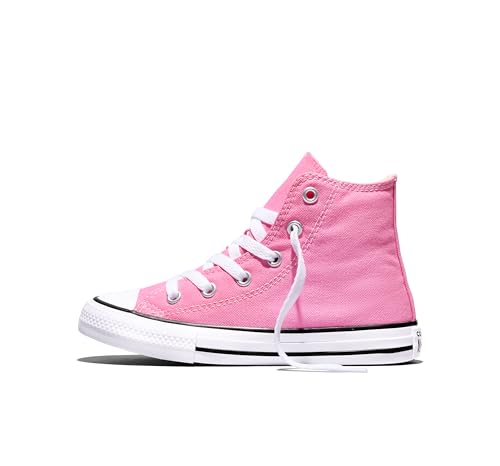 Converse Chuck Taylor All Star High - Sneaker A Collo Alto Unisex Bambini, Rosa (Pink Pink), 29 Eu - 2