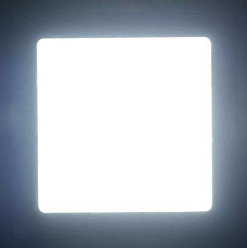 Plafoniera faretto led quadrato da superficie con