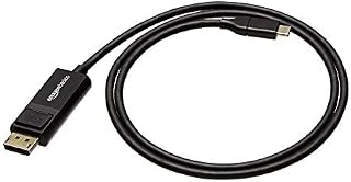 Amazon Basics Bi-Directional USB-C to DisplayPort Cable - 0.9 metres