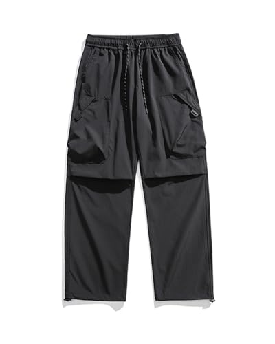 Herren Funktionshose Wasserdicht Winddicht Freizeits Taktische Hose Outdoor-Cargohose Arbeitshose Softshellhose mit Kordelzug und Taschen Schwarz Herren Funktionshose Wasserdicht Winddicht Freizeits Taktische Hose Outdoor-Cargohose Arbeitshose Softshellhose mit Kordelzug und Taschen Schwarz