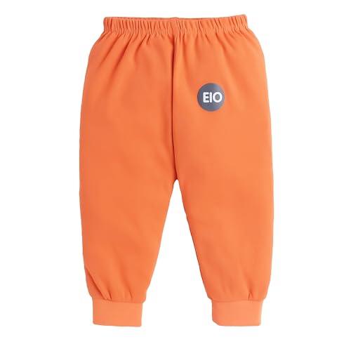 EIO Unisex Cotton Pajama Pants for Boys & Girls Combo Pack | Kids & Baby Soft Sleepwear Pyjamas Combo Pack | Toddler Breathable Nightwear Bottoms